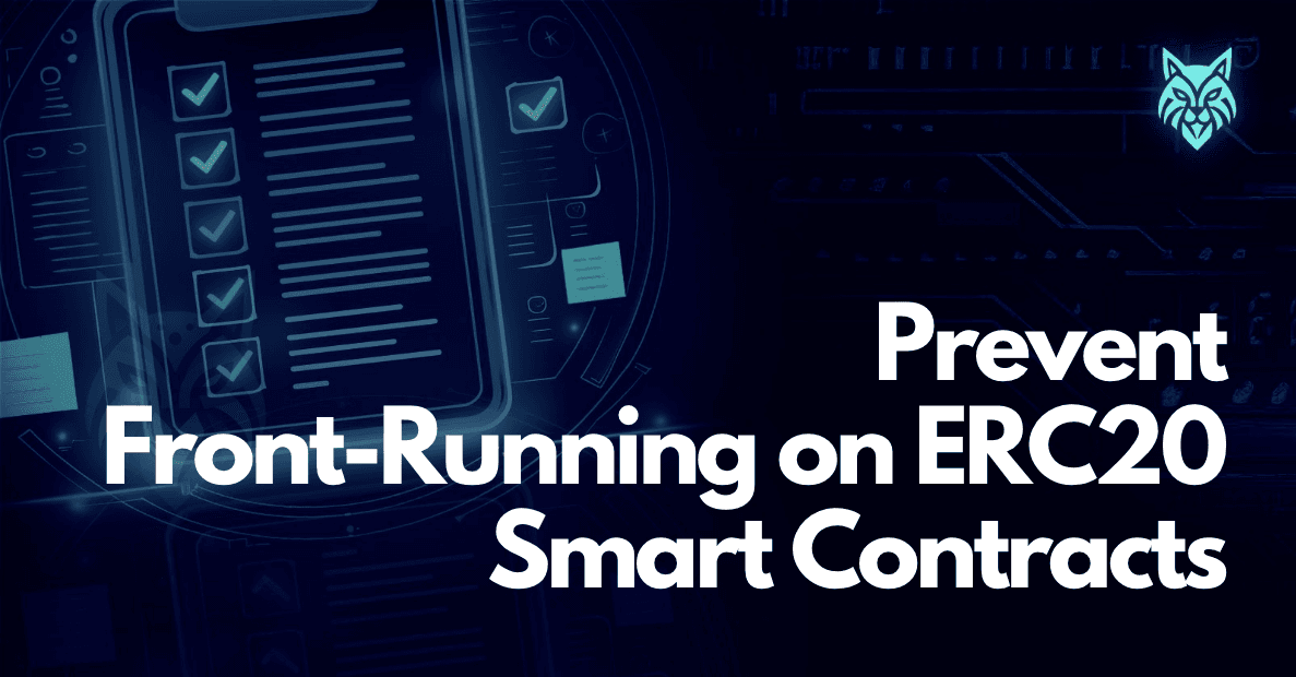 How to Prevent Front-Running in ERC20 Smart Contracts