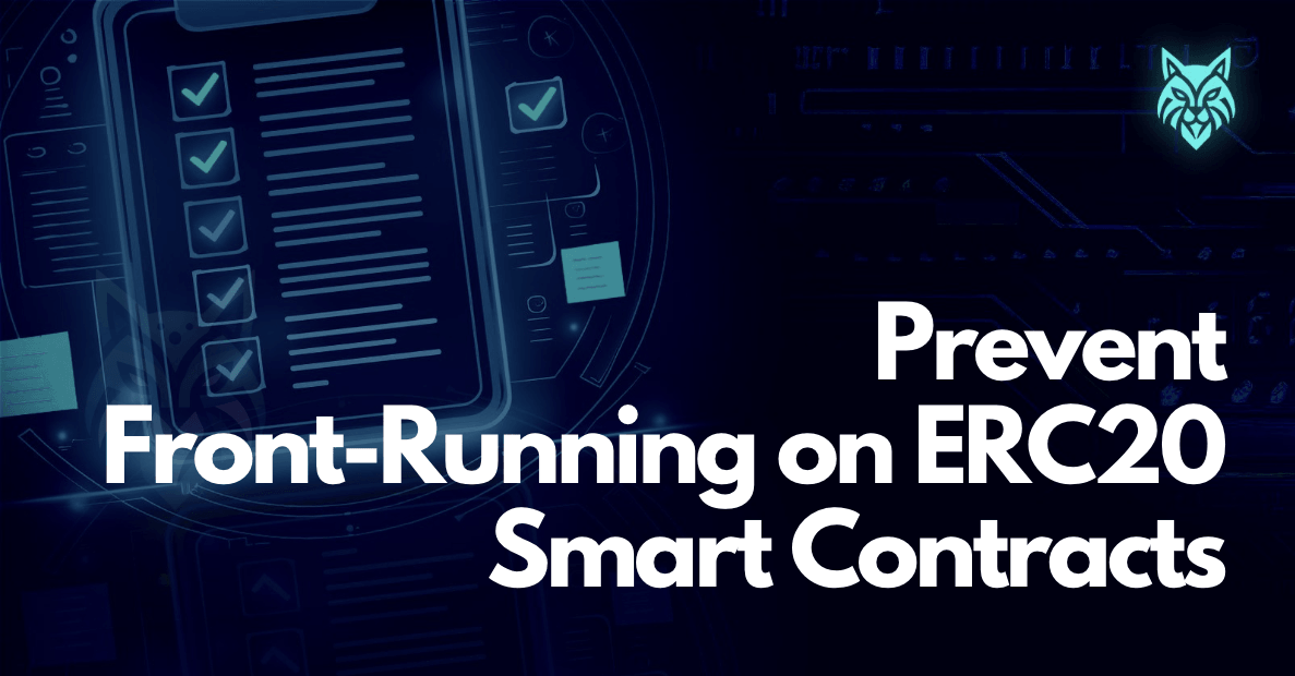 How to Prevent Front-Running in ERC20 Smart Contracts