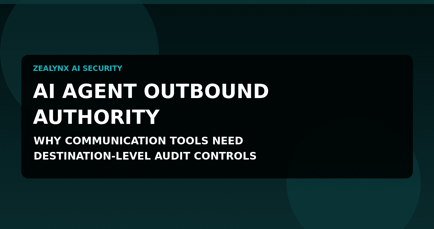 AI Agent Outbound Authority: Audit Checks