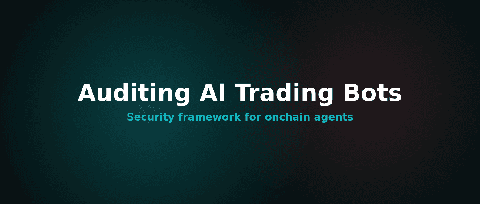 Auditing AI Trading Bots: Security Framework