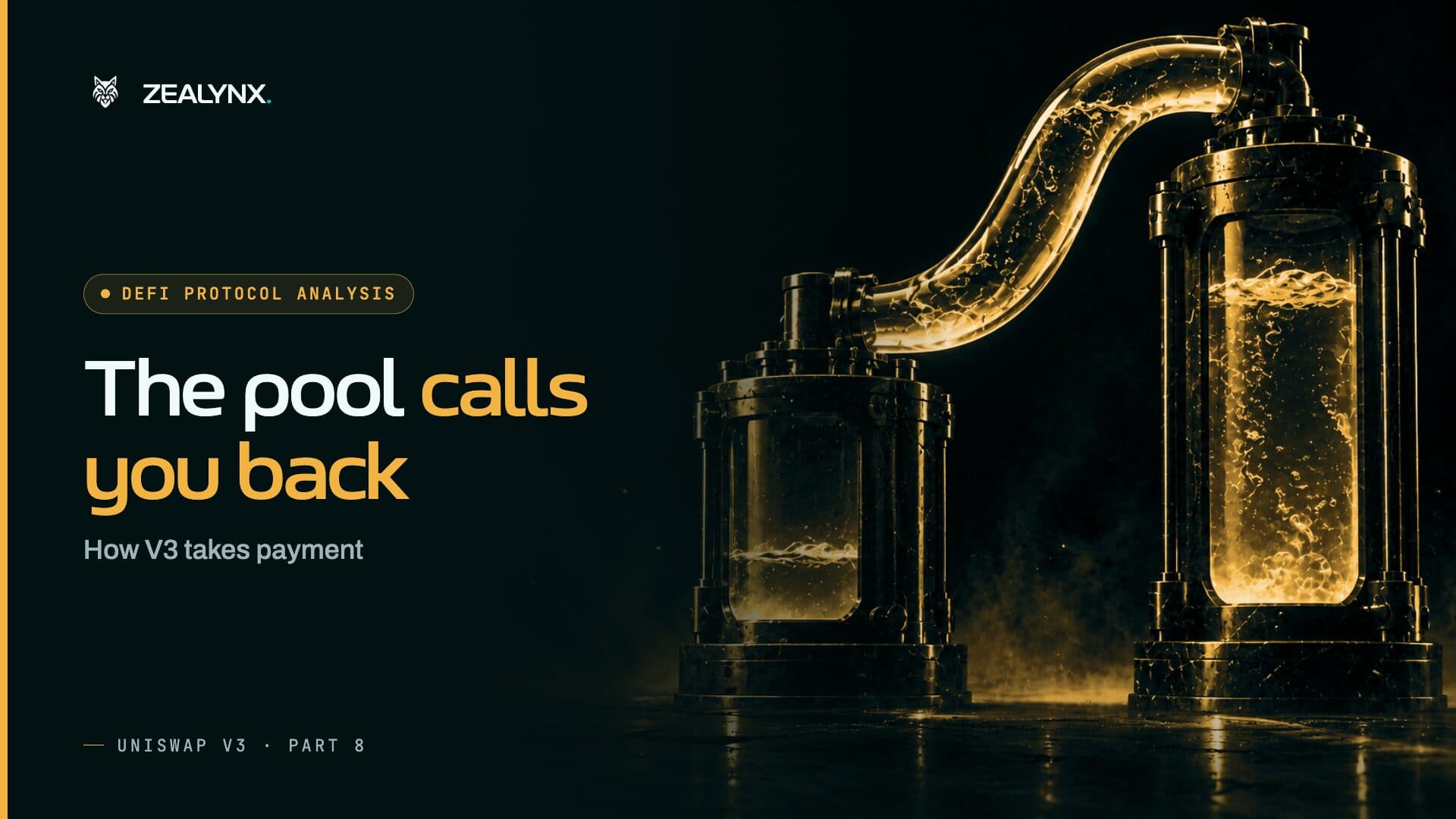 The Pool Calls You Back: How Uniswap V3 Takes Payment