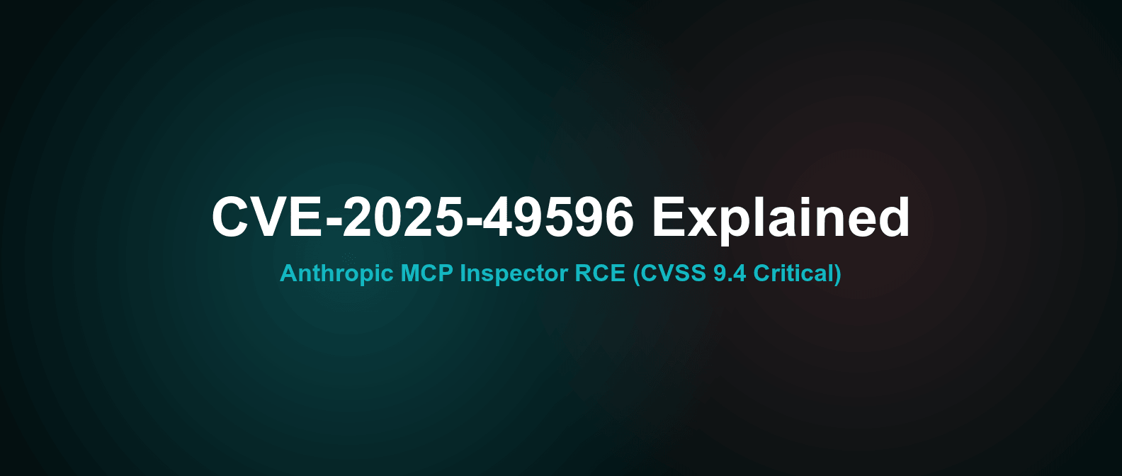 CVE-2025-49596: Anthropic MCP Inspector RCE Explained
