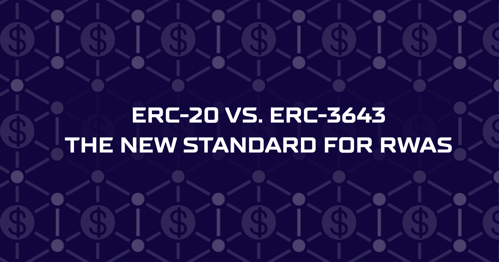 The ERC‑20 Pitfall: Why It Doesn't Fit Tokenized Securities and RWA Compliance
