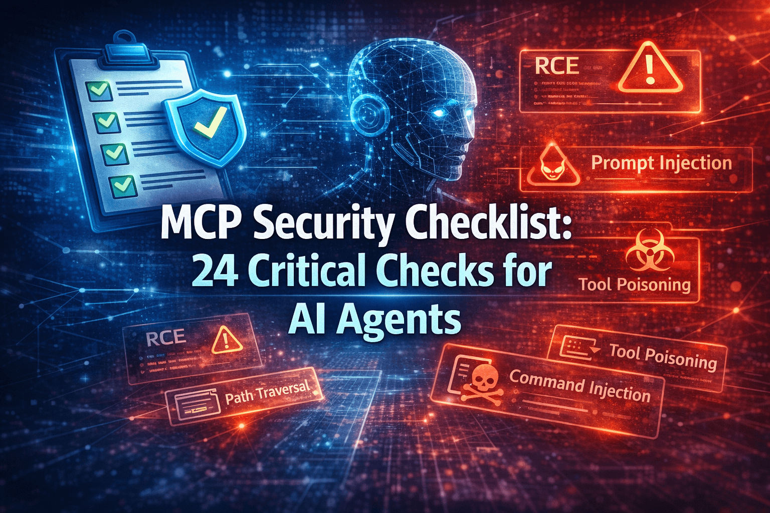 MCP Security Guide: 24 Checks for AI Agents & MCP Servers