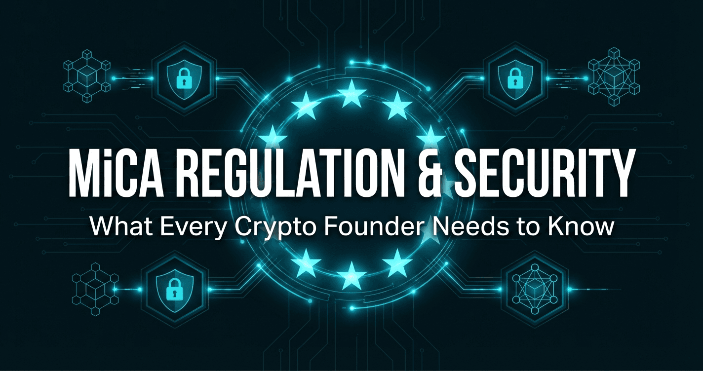 MiCA Regulation & Security: What Every Crypto Founder Needs to Know