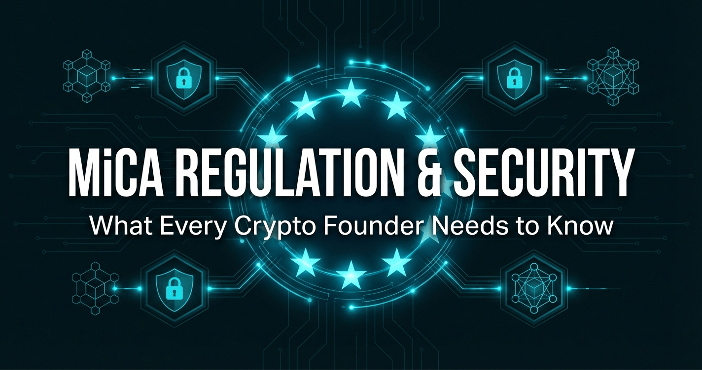 MiCA Regulation & Security: What Every Crypto Founder Needs to Know