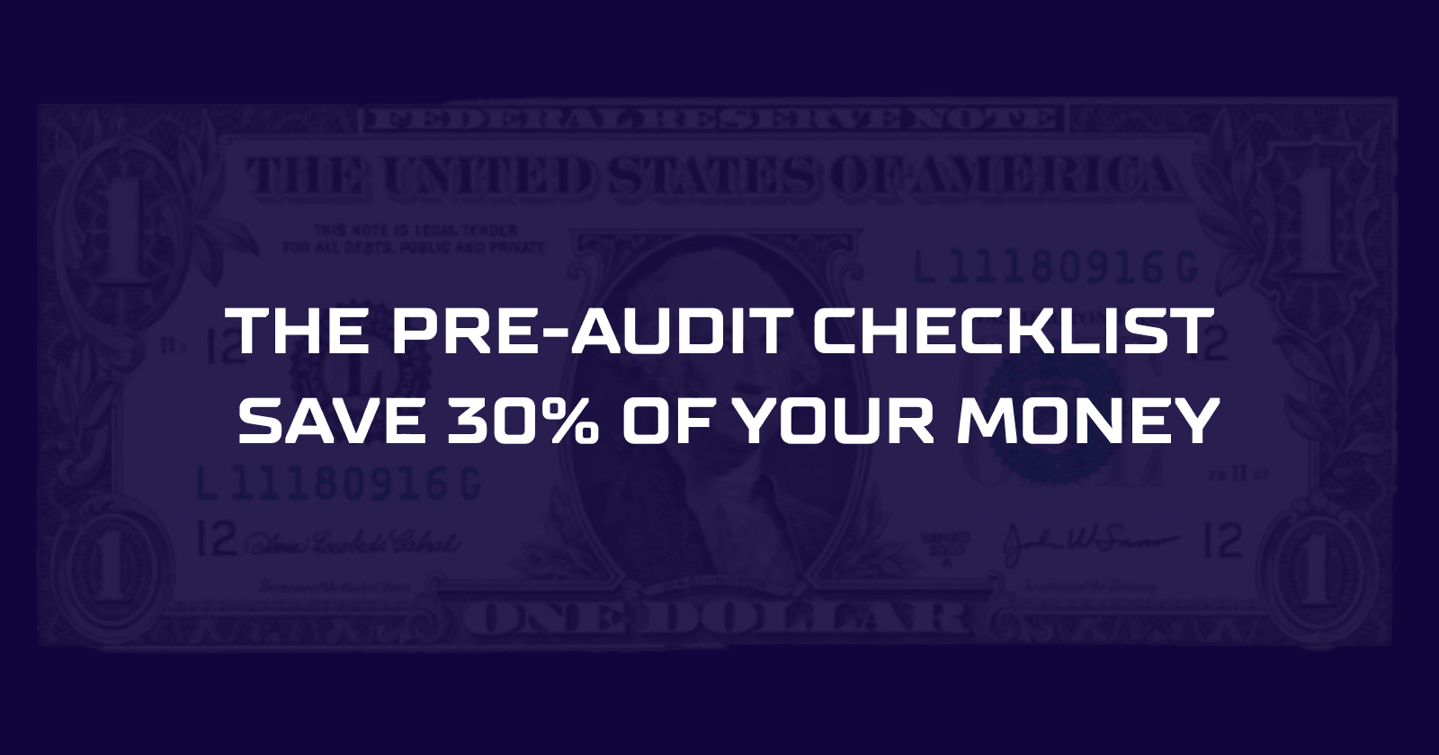 The Pre-Audit Checklist: How to Save 30% on Your Smart Contract Audit