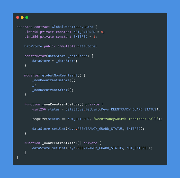 GlobalReentrancyGuard contract