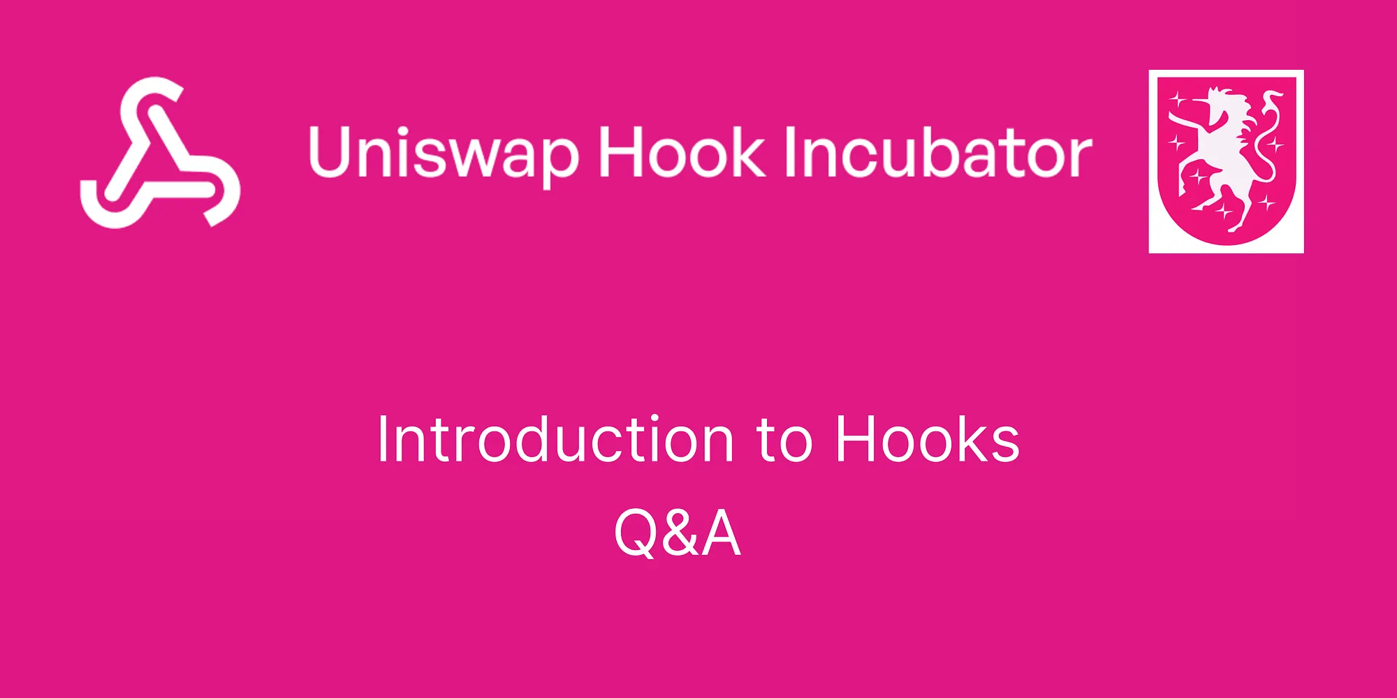 Uniswap V4 Hooks — Introduction to Hooks — Find the answer to your questions