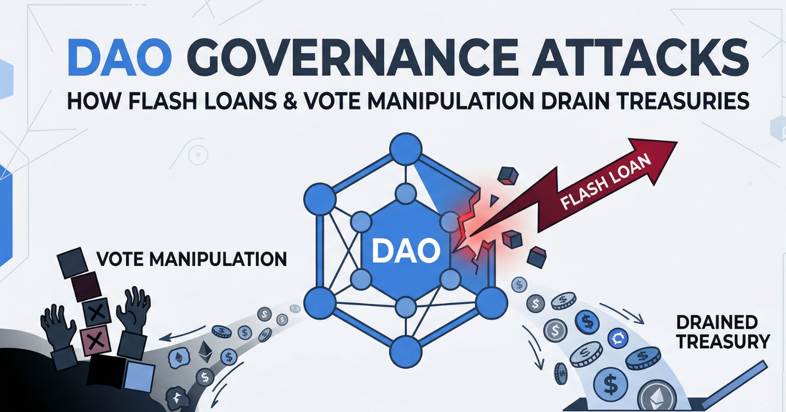DAO governance attacks: how flash loans and vote manipulation drain treasuries