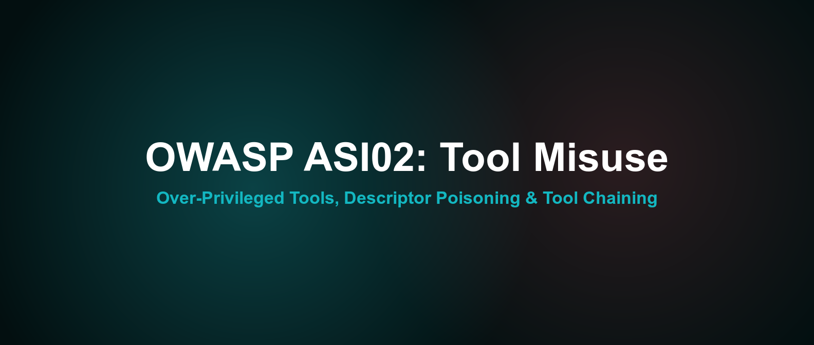 OWASP ASI02 Explained: AI Agent Tool Misuse Attacks