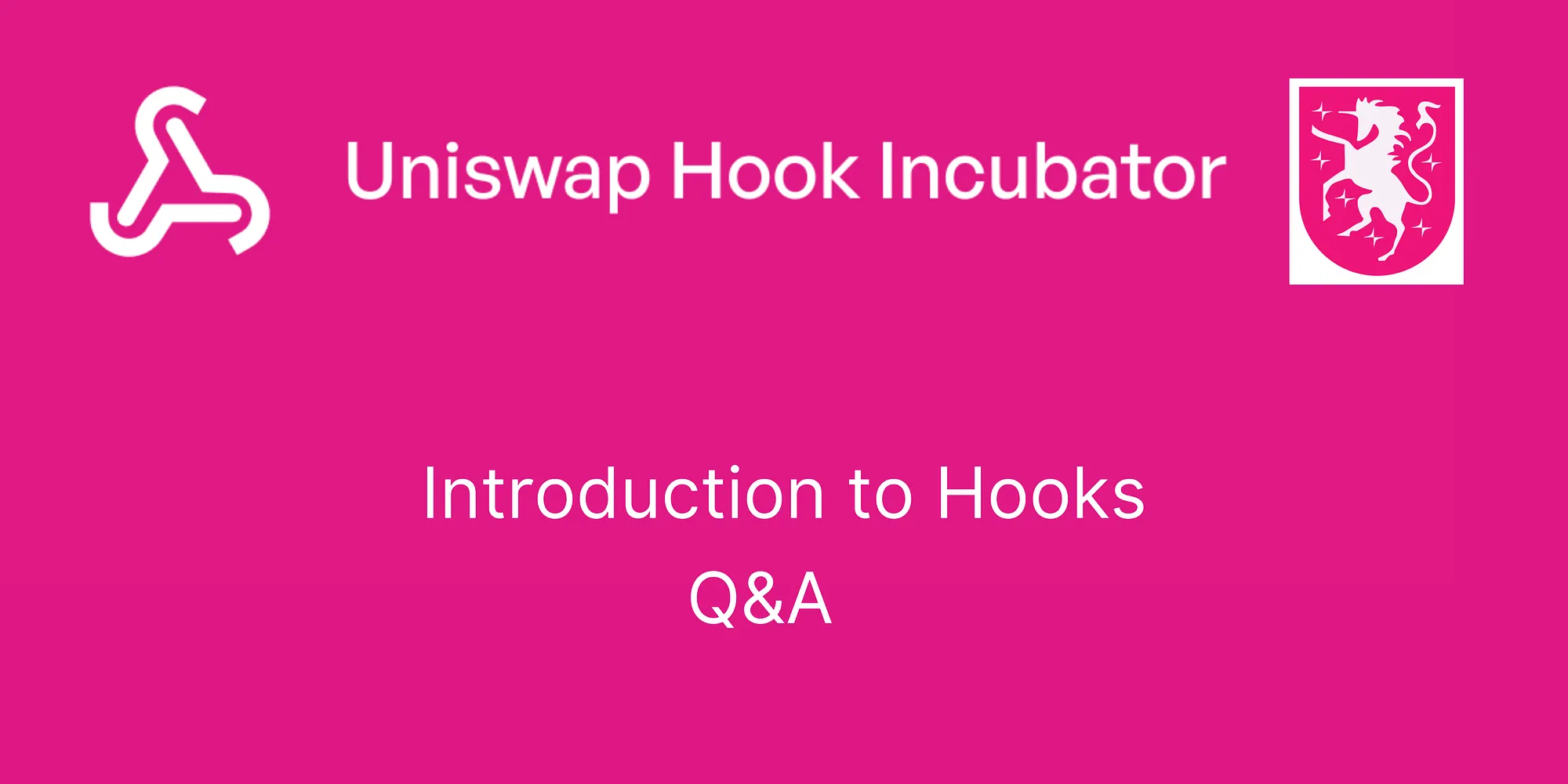 Uniswap V4 Hooks — Introduction to Hooks — Find the answer to your questions